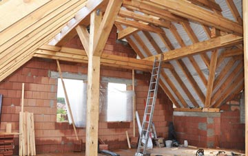 Guide Bridge attic trusses